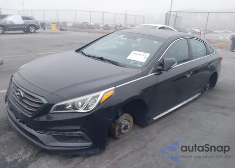 2017 Hyundai Sonata Sport 2.0T из США, поврежденный, VIN 5NPE34AB3HH536430